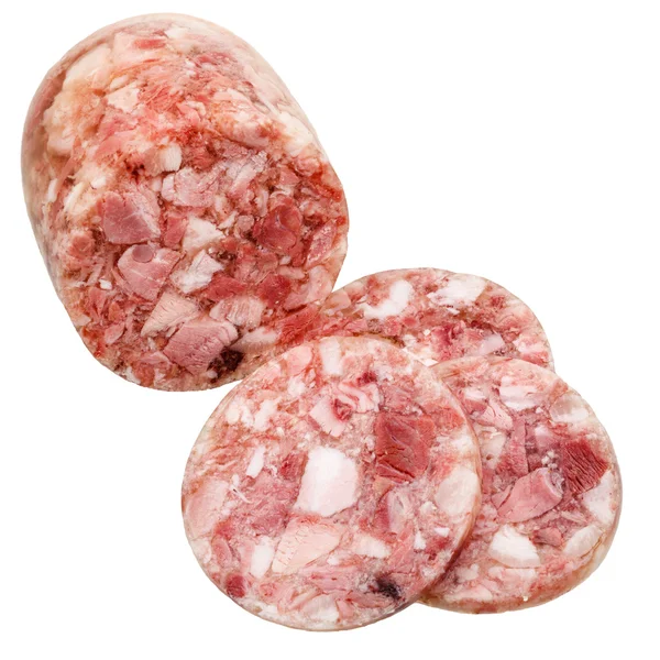 Skivad headcheese — Stockfoto