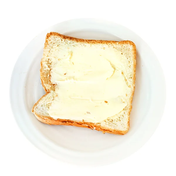 Bread and butter sandwich — Stock Photo, Image