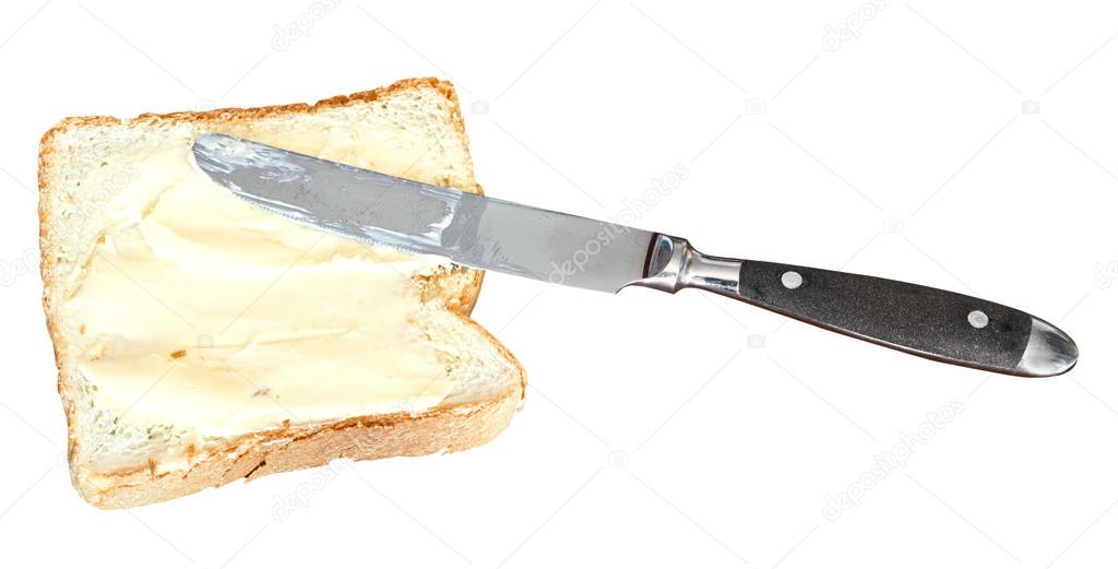Bread and butter sandwich — Stock Photo © vvoennyy 35889851