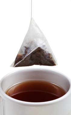bir fincan çay demleme yakın çekim