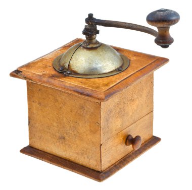 vintage coffee mill