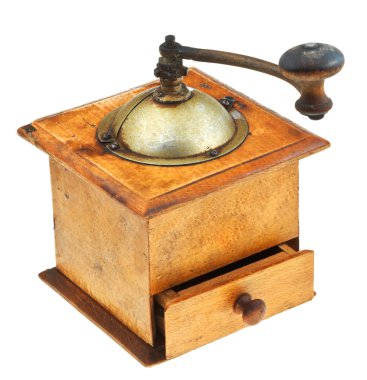 vintage coffee mill