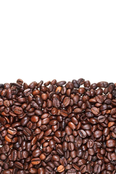 Roasted coffee beans close up — Stock Photo, Image