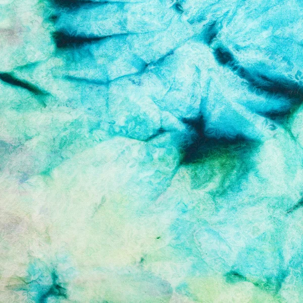 Абстрактный рисунок на ручной шелковой батик — стоковое фото