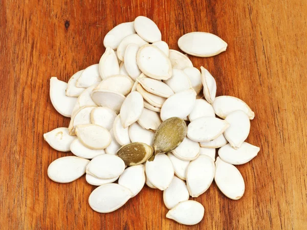 Pumpkin seeds — Stock Photo, Image