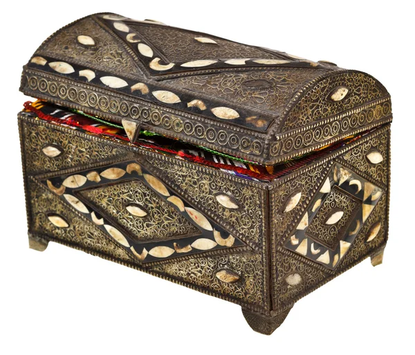 Ancient treasure chest — Stock Photo, Image