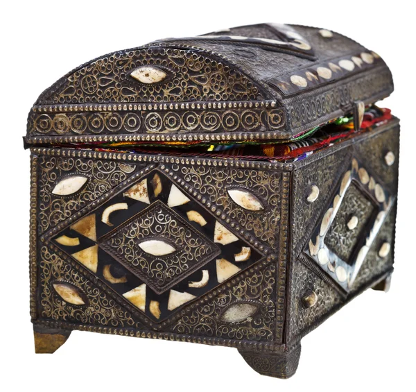 Ancient treasure chest — Stock Photo, Image