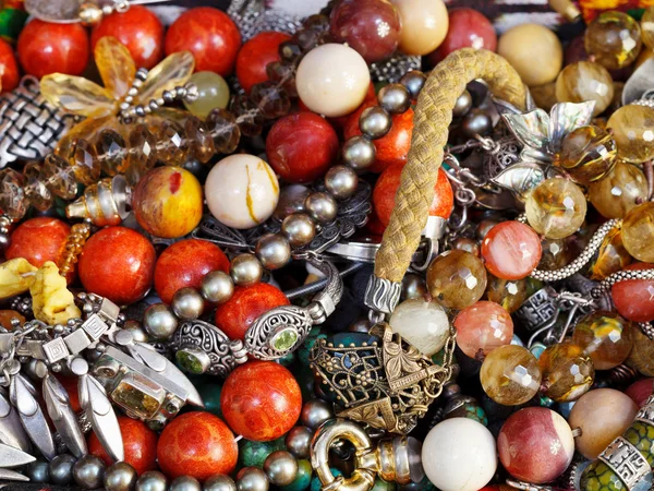 Background from antique jewelry — Stock Photo, Image