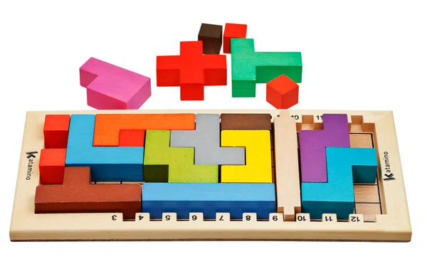 Katamino - Puzzle Brettspiel — Stockfoto