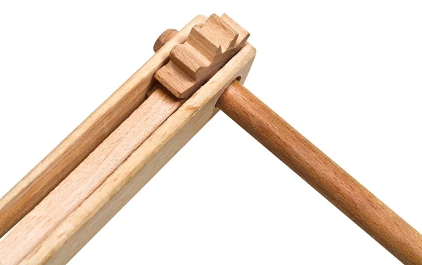 Трещотка (хлопок) деревянный музыкальный инструмент — стоковое фото