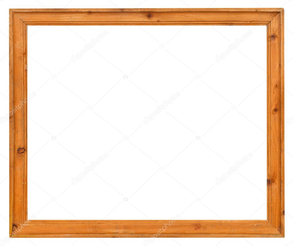 wide simple wooden picture frame