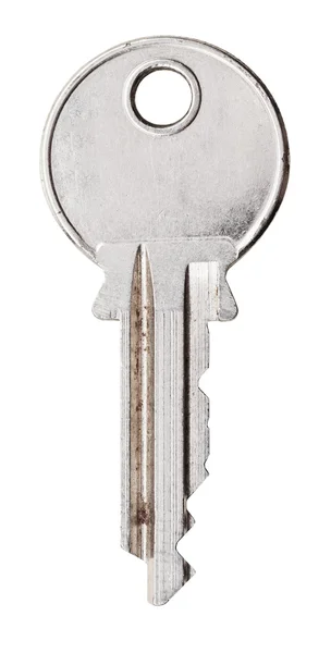 Steel home key — Stock Photo, Image