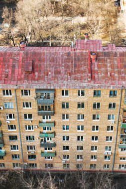 apartment house'nın görünümünü yukarıda