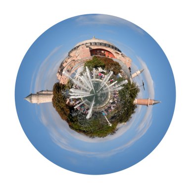 Sultanahmet Meydanı ve Ayasofya sophia Katedrali
