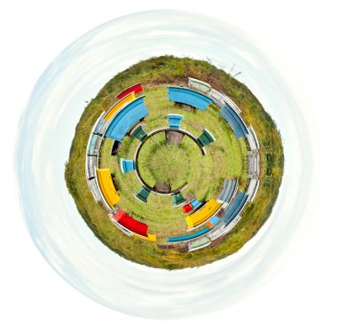 sonbahar çayır, arı kovanı