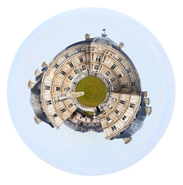 Sphärische panorama von paris — Stockfoto