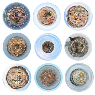 Avrupa şehirlerinden küresel manzaralar