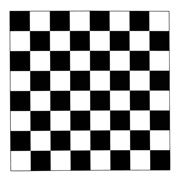 Black and white checkerboard — Stock Photo, Image