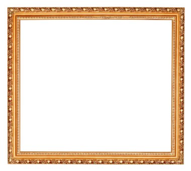 gilted Barok eski ahşap fotoğraf çerçevesi