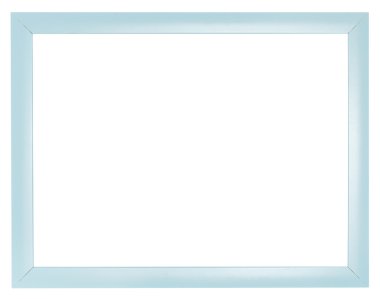 mavi plastik düz basit resim çerçevesi