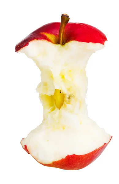 Core of red delicious apple — Stock Photo, Image