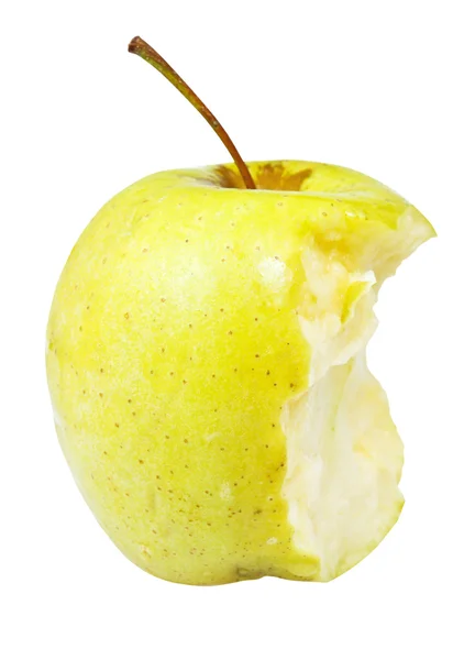 Half of golden delicious apple — Stock Photo, Image