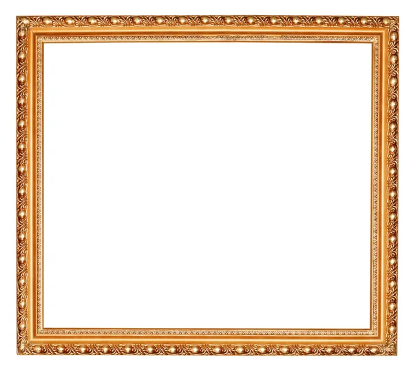 Gilted barokke oude houten foto frame — Stockfoto