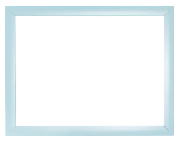 blue plastic flat simple picture frame