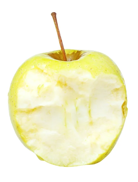 Half of yeloow golden delicious apple — Stock Photo, Image