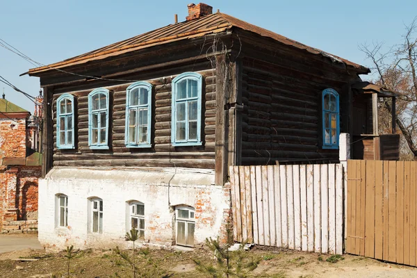 Casa de madeira do século XIX — Fotografia de Stock
