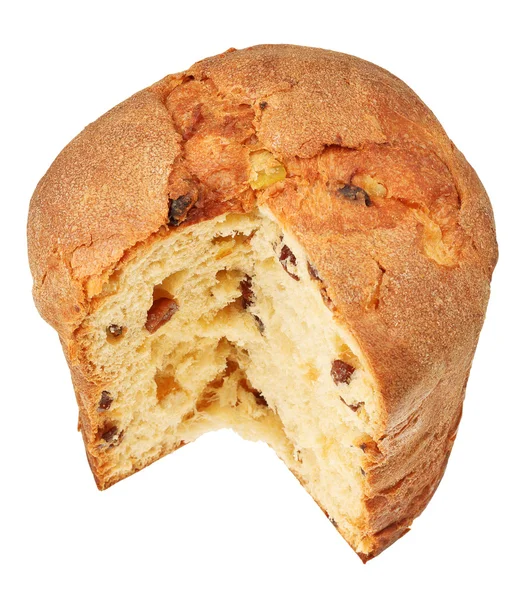 Üstten Görünüm izole kesme Paskalya kek — Stok fotoğraf