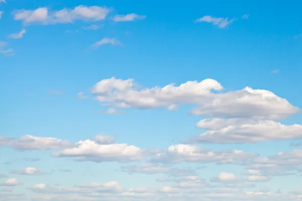 Light white clouds in blue sky — Stock Photo, Image