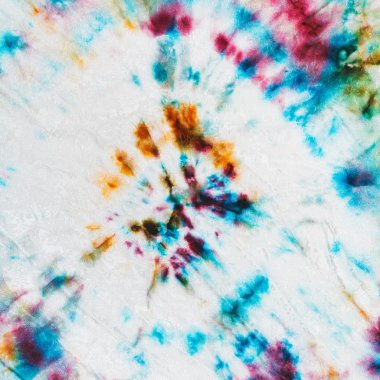 batik - soyut süs ipek lekeli