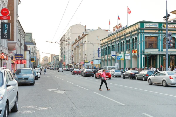 Dolgorukovskaya, novoslobodskaya Straßen in Moskau — Stockfoto