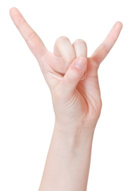 ily parmak işareti kapatmak yukarıya - el jest