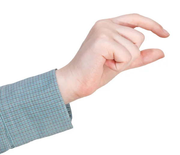 Liten storlek - hand gest — Stockfoto