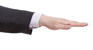 palm el hareketi - aşağı bakacak şekilde açın