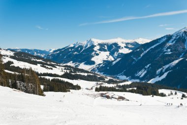 saalbach hinterglemm bölgesindeki, Avusturya Kayak alanı