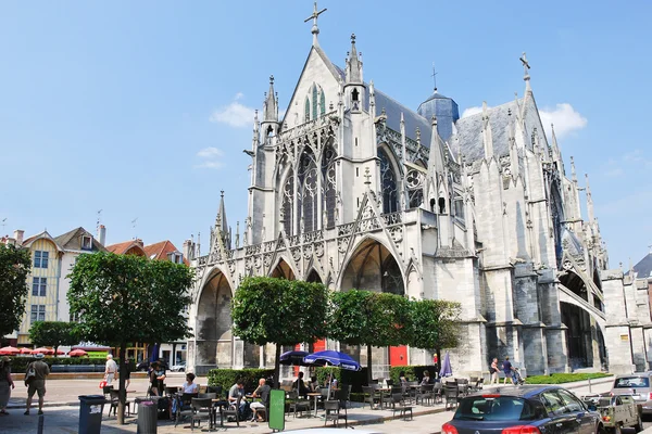 Basílica gótica de Saint-Urbain en Troyes, Francia —  Fotos de Stock