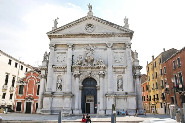 Igreja de San Stae em Veneza, Itália — Fotografia de Stock