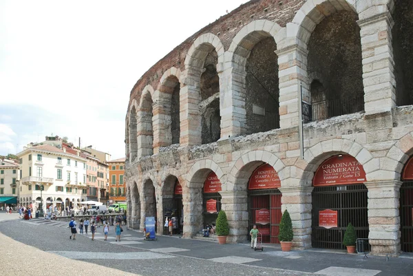 Arena van Verona - Romeins amfitheater in verona, Italië — Stockfoto