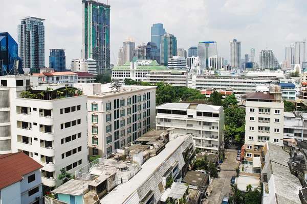 Syn på modern stadsdel i bangkok — Stockfoto