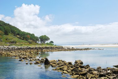kıyı şeridi CIES adalar Atlantik, İspanya