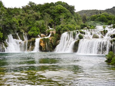 şelale kornati bölgesinde, Dalmaçya,