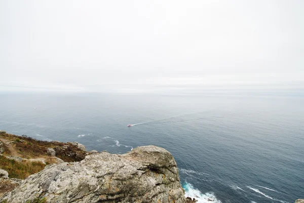 Атлантичний океан від мису Finisterre, Галичина — стокове фото