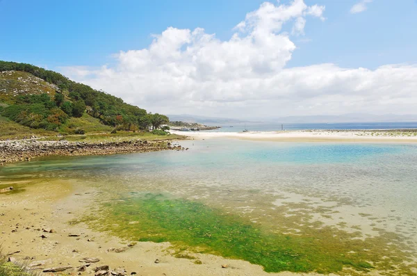 Manzara CIES adalar Atlantik, İspanya — Stok fotoğraf