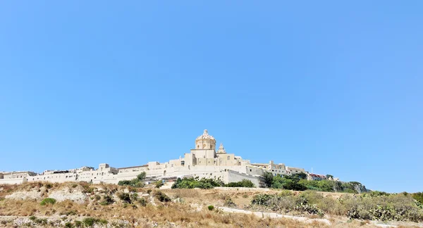 Cittadella città fortificata sull'isola di Gozo, Malta — Foto Stock