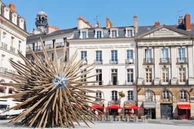 kare place du bouffay Nantes, Fransa