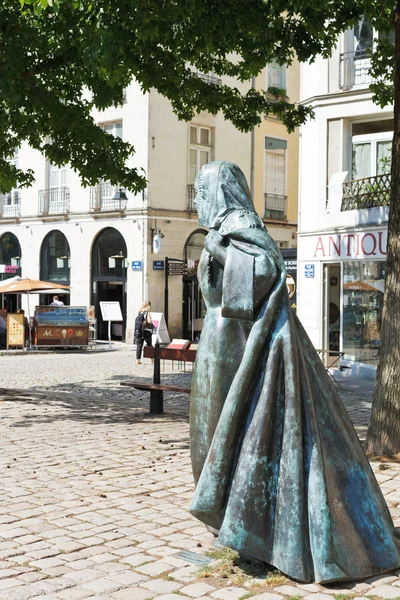 Statue Anne of Brittany in Nantes, France — Stock Photo, Image