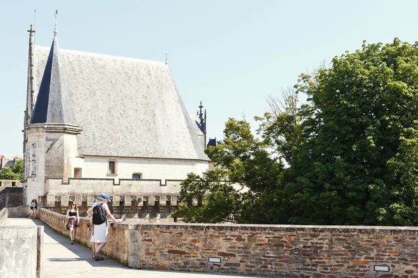 Здание замка герцогов Бретани — стоковое фото